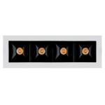 Foco empotrar LED fijo Cuadrado 137x44mm MINI 12W
